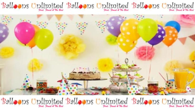 balloon decoration for birthday